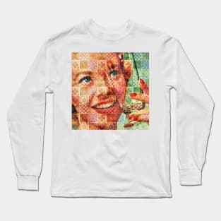 Looking Glass - Surreal/Collage Art Long Sleeve T-Shirt